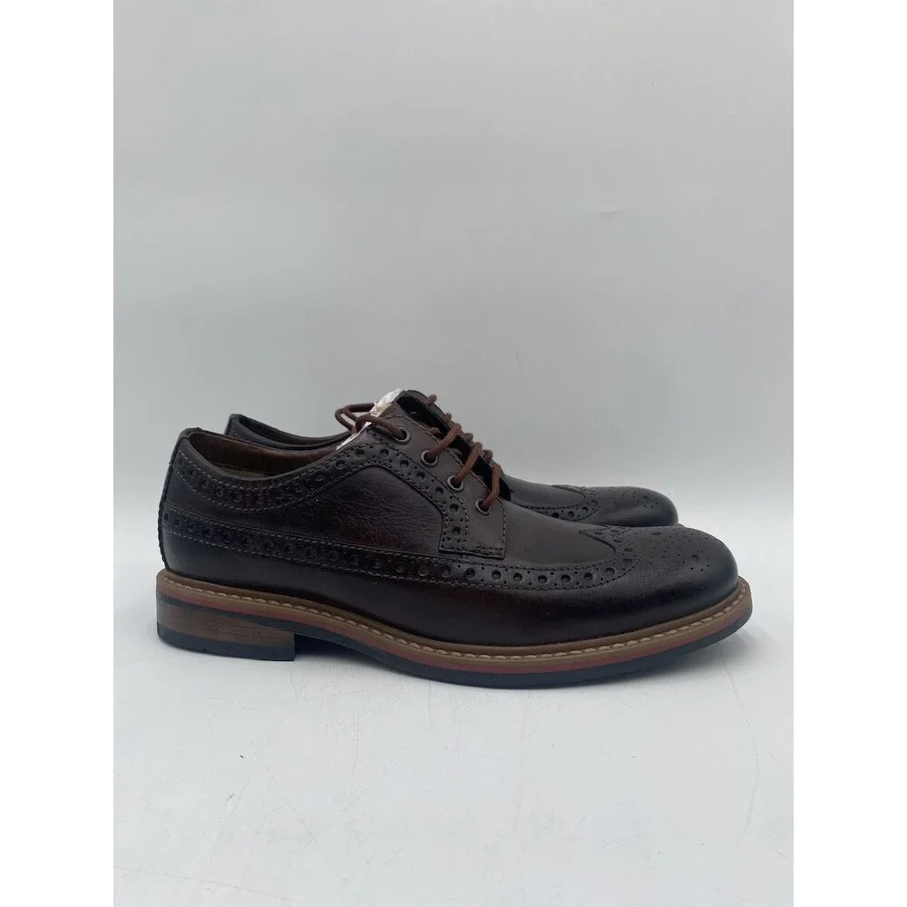 BOSTONIAN MELSHIRE WING Men's NEW Dress Shoes Cognac Multiple Sizes